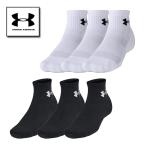  Under Armor носки носки 3 пара комплект 1386372 UNDER ARMOUR UA тренировка хлопок заднее крыло носки (3 пар комплект )