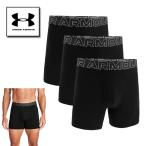 アンダーアーマー ボクサーパンツ 下着 3枚セット アンダーウェア 1387425 UAパフォーマンスコットン 6インチ アンダーウェア
