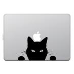 MacBook Air / Pro MacBook стикер наклейка кошка чёрный кошка черный кошка SOON