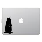MacBook Air / Pro MacBook стикер наклейка кошка чёрный кошка futoshi .. кошка Fat Cat
