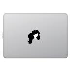 MacBook Air / Pro MacBook стикер наклейка Ariel Little Mermaid человек рыба . Silhouette 