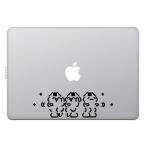 MacBook Air / Pro MacBook стикер наклейка кошка рисовый шарик онигири washoi2 Chan ..