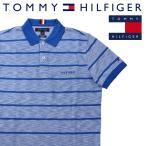 【サマーセール！送料無料】トミー・ヒルフィガー ＴＯＭＭＹ ＨＩＬＦＩＧＥＲ メンズ ポロシャツ 半袖 ブルー ボーダー