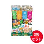 ショッピング猫砂 猫砂楽園 森の香ダブル 14L×3袋セット