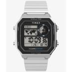 TW5M68900 TIMEX タイメックス メインストリート デジタル シルバー ワールドタイム機能 インディグロナイトライト メンズ 腕時計 国内正規品 送料無料