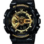 GA-110GB-1AJF　CASIO　 カシオ G-SHOCK ジーショック gshock　Gショック g-ショック 送料無料  黒金 ブラック×ゴールド