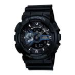 GA-110-1BJF CASIO  カシオ G-SHOCK アナデジ ブラック ジーショック gshock　Gショック 送料無料 プレゼント アスレジャー オールブラック