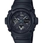 AW-591BB-1AJF G-SHOCK Gショック CASIO カシオ ジーショック デジアナ アナデジ アナログ オールブラック メンズ 腕時計 ワールドタイム