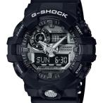Yahoo! Yahoo!ショッピング(ヤフー ショッピング)GA-710-1AJF G-SHOCK ジーショック Gショック CASIO カシオ ガリッシュカラー ハーフマット スーパーイルミネーター ブラック シルバー 黒 銀 国内正規品