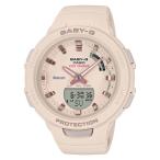 BSA-B100-4A1JF CASIO カシオ BABY-G ベイビージー ベビージー ベージュ ジースクワッド スマホリンク レディース 腕時計 国内正規品 送料無料