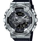 GM-110-1AJF G-SHOCK CASIO カシオ ジーショック gshock Gショック メタルカバード シルバー ブラック メンズ 腕時計 国内正規品 送料無料