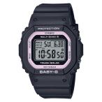 BGD-5650-1BJF CASIO カシオ Baby-G ベイビージー ベビージー 電波ソーラー デジタル ブラック ピンク レディース 腕時計 国内正規品 送料無料