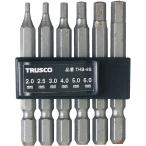 ドライバービット 片頭ビット ＴＲＵＳＣＯ　六角ビットセット　  (THB-6S)