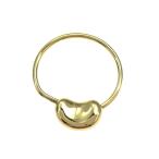 【名東】ティファニー リング ビーンズ ElsaPeretti 750YG イエローゴールド 9号 指輪