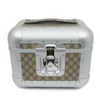 [ название восток ] Gucci GGs шкив mFPM GG красота кейс 740505 aluminium cosme кейс ручная сумочка женский 