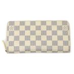 【名東】ルイヴィトン ジッピーウォレット N41660 ダミエ アズール ラウンドファスナー 長財布