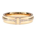 ショッピングティファニー 【名古屋】ティファニー ティファニーT ナローダイヤモンドリング 60151401 ローズゴールド #13 K18 指輪ジュエリー