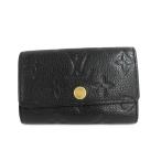 [ Nagoya ] Louis Vuitton чехол для ключей myurutikre6 M64421 монограмма Anne план to initial ввод чёрный GD металлические принадлежности мелкие вещи 