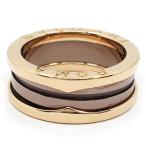 【栄】ブルガリ K18PG B-Zero1 ビーゼロワン ローマ METAL リング 指輪 750PG ジュエリー メタル レディース メンズ【仕上済】