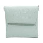 【栄】エルメス バスティア ヴォーエプソン W刻印 2024年製造 ヴェールフィズ シルバー金具 財布 コインケース 箱