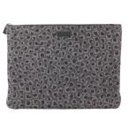 [ Tempaku ] Gucci клатч Leopard серый черный серебряный металлические принадлежности бежевый подкладка 353478-493492 леопардовая расцветка сумка 