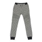 [ Tempaku ] Balmain тренировочный брюки 080001289 указанный размер M белый / черный Biker тренировочный брюки низ 