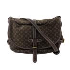 ショッピングルイヴィトン 【天白】ルイヴィトン ソミュール30 ショルダーバッグ M95227 モノグラムミニ キャンバス レザー ゴールド金具 鞄