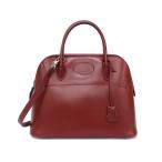 【天白】エルメス ボリード31 ボルドー系 シルバー金具 ショルダーストラップ □D刻印 2000年頃製 バッグ レディース