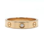 ショッピングカルティエ 【天白】カルティエ 指輪 ラブリング スモール K18YG 750 イエローゴールド ＃56 約15.5号 ジュエリー 保証書 仕上げ済