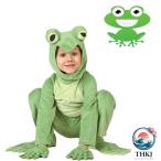  лягушка детский костюмированная игра Kids костюм мульт-героя маскарадный костюм baby менять оборудование костюм поверхность белый свободный размер Event Halloween kos Halloween маскарадный костюм рождение подготовка безопасность легкий в использовании 