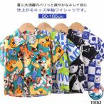  ребенок рубашка мужчина девочка гавайская рубашка лето baby casual рубашка tops 90 100 110 120 130 140 150 160cm детский сад уход за детьми . ученик начальной школы общий рисунок животное цветочный принт 