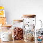  кондитерские изделия инструмент мерная емкость 250cm 350ml 500ml 1000ml 1L жаростойкий стекло бамбук производства крышка имеется кулинария инструмент прозрачный примечание .... ручка имеется кухонные инструменты шкала . имеется . горячая вода соответствует 