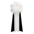 . для / лента знак отличия (. глава / значок ) средний лента роза *tare* зажим имеется белый / чёрный 