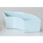 フラワーベース 生け花 花器 水盤 生け花用花器 小原流 池坊 古流 いけばな道具 華道用花器  V.2-5-8水盤勝132【長さ24.5m高さ6.5cm巾9cm