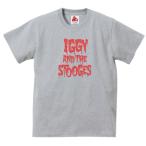 ストゥージズ The Stooges　音楽Tシャツ ロックTシャツ バンドTシャツ　グレー