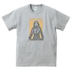 パティ・スミス　Patti Smith　音楽Tシャツ ロックTシャツ バンドTシャツ　グレー