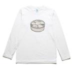 肉まん　食べ物　飲み物　長袖Tシ�