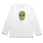 ドクロデザイン・アート長袖Tシャツ...