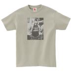 Keith Richards キース リチャーズ　音楽Tシャツ ロックTシャツ バンドTシャツ　シルバーグレー