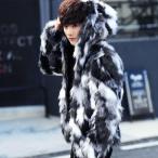 秋冬 メンズ ファーコート 毛皮コート 防寒防風 ショート丈 ファージャケット　フェイクファー メンズコート 通勤　メンズアウター　ジャケット　暖かい