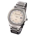 Mauro Jerardi　マウロジェラルディ　ステンレスソーラー　メンズウォッチ　ホワイト　MJ053-3