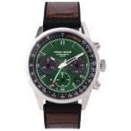 Mauro Jerardi　マウロジェラルディ　10気圧防水ソーラースポーツクロノグラフ　グリーン　MJ063-4