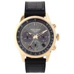 Mauro Jerardi　マウロジェラルディ　10気圧防水ソーラースポーツクロノグラフ　ゴールド／ブラック　MJ063-5