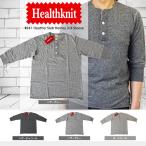ヘルスニット #941 3 4 Sleeve Slab Henley Neck スラブ 七分袖 ヘンリーネック Tシャツ