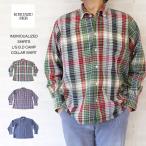 ショッピングINDIVIDUALIZED インディビジュアライズド シャツ INDIVIDUALIZED SHIRTS L S B.D CAMP COLLAR SHIRT 長袖B.Dキャンプカラーシャツ