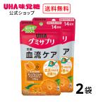 【公式】機能性表示食品 UHAグミサプリ 血流ケア みかん味　14日分 2袋