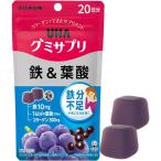 UHA味覚糖 グミサプリ 鉄&amp;葉酸 20日分