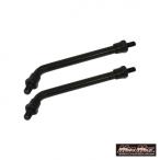 MAD MAX バイク用 カワサキ Z2タイプ 補修 交換用 ミドルミラーステー ブラック 10MM 2本セット (MM04-K011-01-2)  マッドマックス