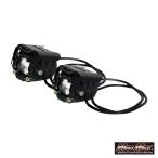 MADMAX универсальный противотуманая фара 12-24V соответствует 15W 3000LM люминесценция цвет переключатель белый / желтый 2 шт. комплект (MM30-FO004-01) Безумный Макс 