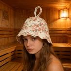  модный . симпатичный sauna шляпа цветочный принт роза .. петля имеется шерсть фетр материалы петля имеется 70cm шляпа sauna колпак sa. белый 